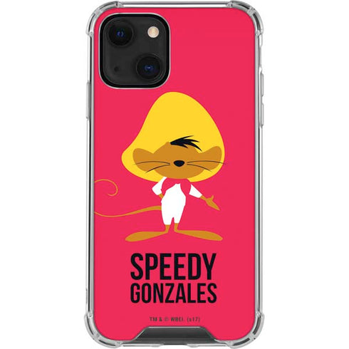 Looney Tunes Speedy Gonzales Identity iPhone 14 Plus Clear Case